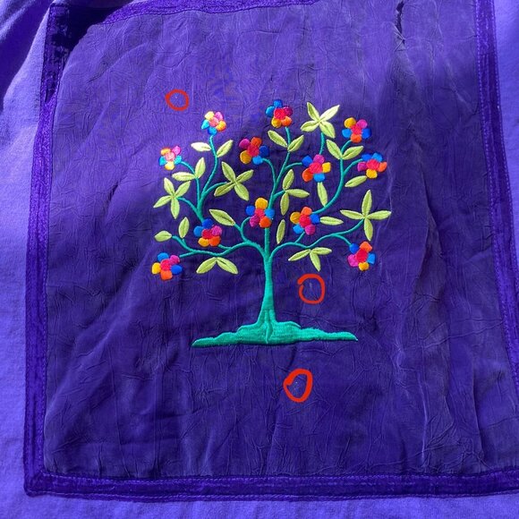 Johnny Was Relaxed Fit Long Sleeve Cotton Sweatshirt O/S Size S M L XL + - Picture 9 of 15